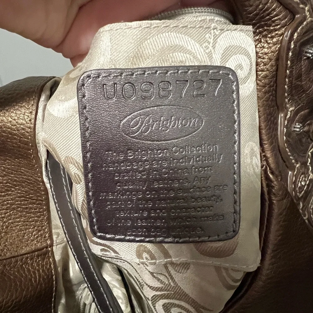 COPY - Brighton purse • registered • very clean inside and out • bronze color - Picture 3 of 3